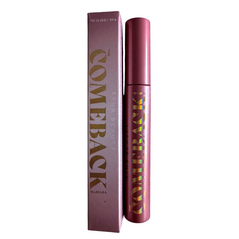 ATHR Beauty The Comeback Mascara Black Volumizing Vegan Clean Beauty 8ml NWT